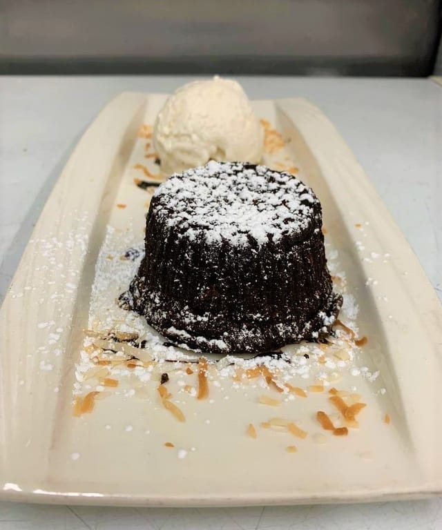 Chocolate Lava Cake.